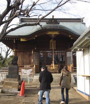 田端八幡　社殿