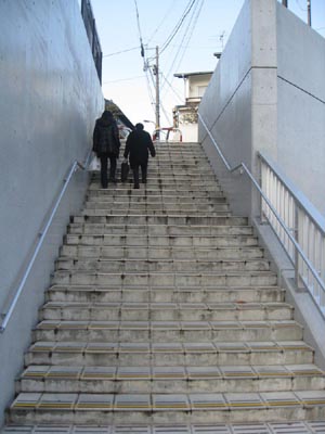 一の坂 階段